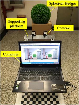 A Shape Reconstruction and Measurement Method for Spherical Hedges Using Binocular Vision